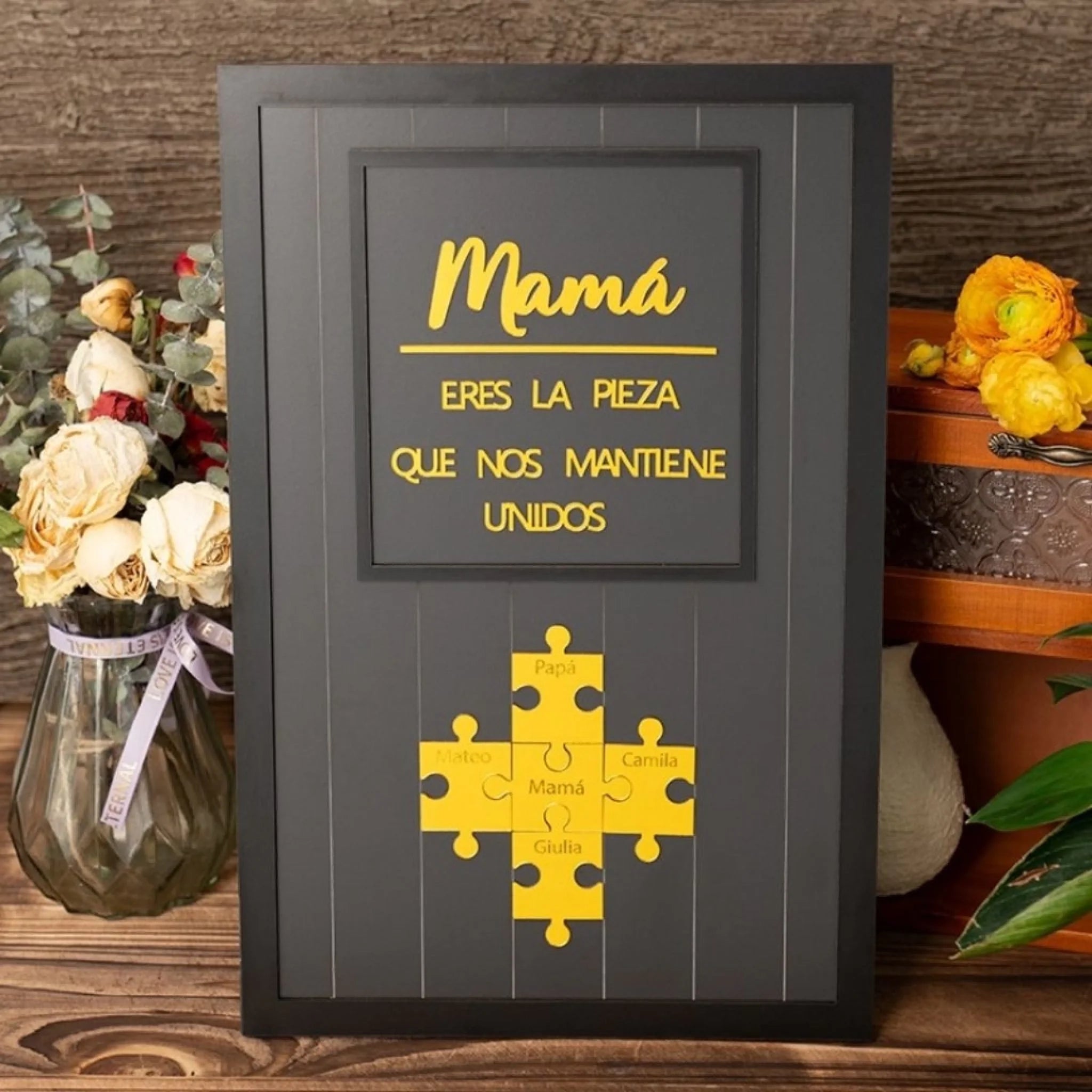 Letrero personalizado para el Día de la Madre - Moroveta