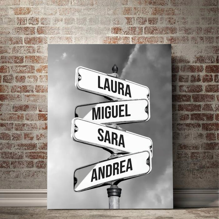 Lienzo personalizado "Familia"
