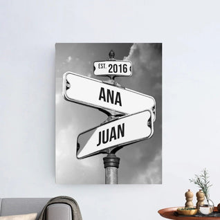Lienzo personalizado para parejas