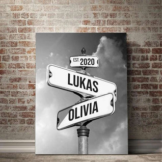 Lienzo personalizado para parejas