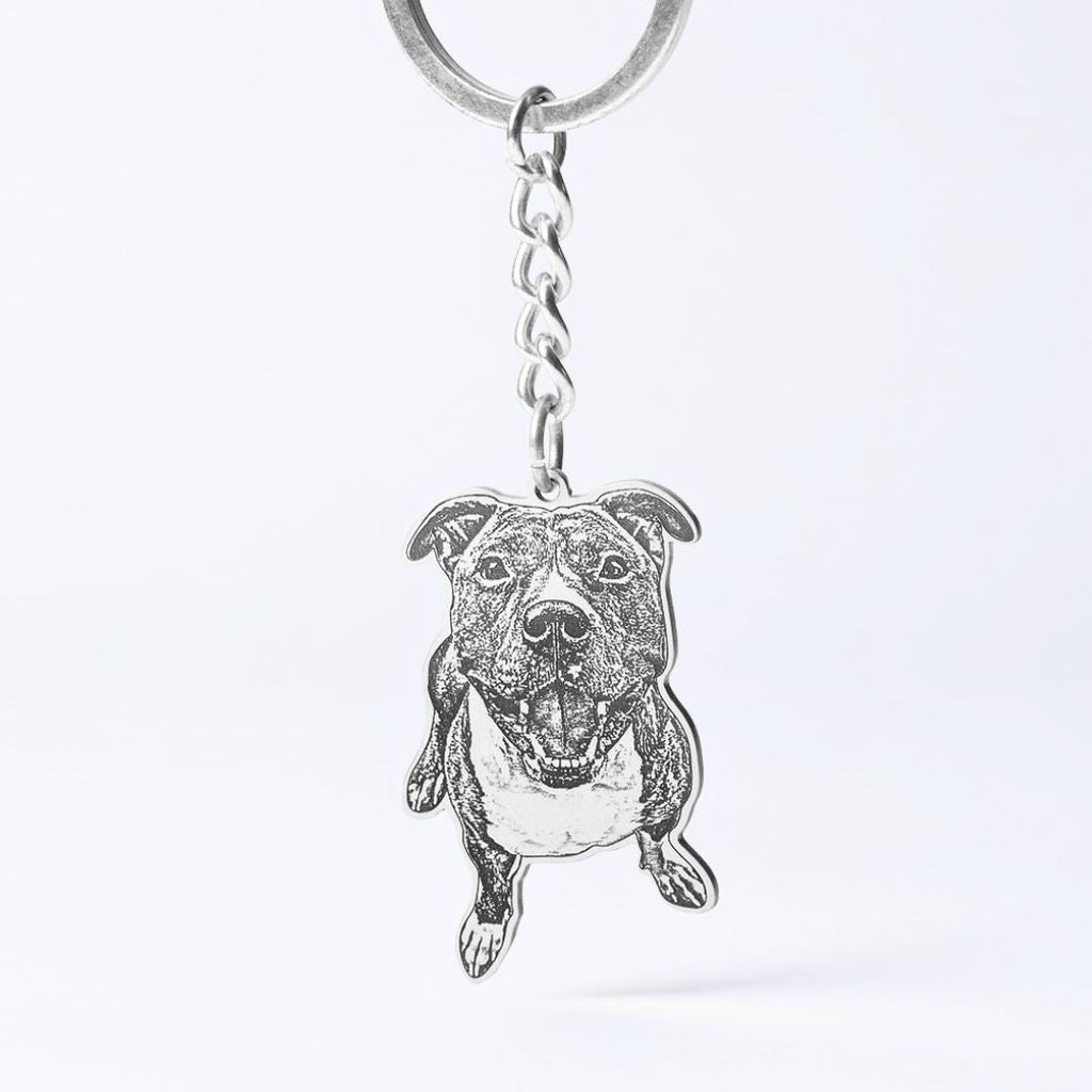 Llavero con foto de mascota - Moroveta