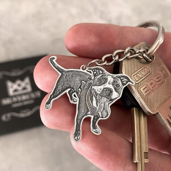 Llavero con foto de mascota - Moroveta