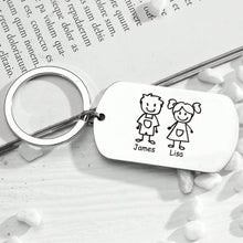 Cargar imagen en el visor de la galería, Llavero Familia Personalizable - Moroveta