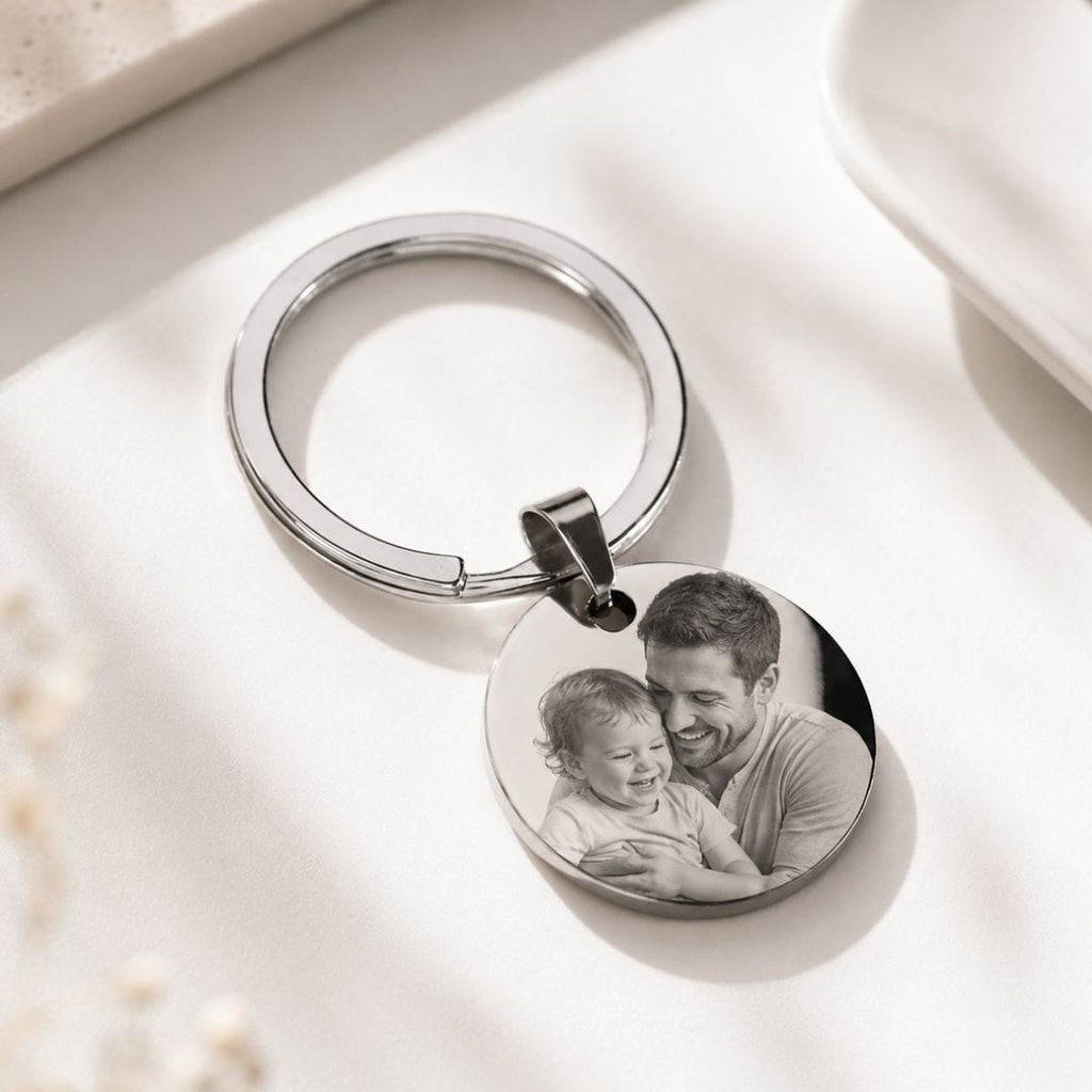 Llavero personalizado con foto para papá - Moroveta