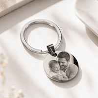 Llavero personalizado con foto para papá - Moroveta