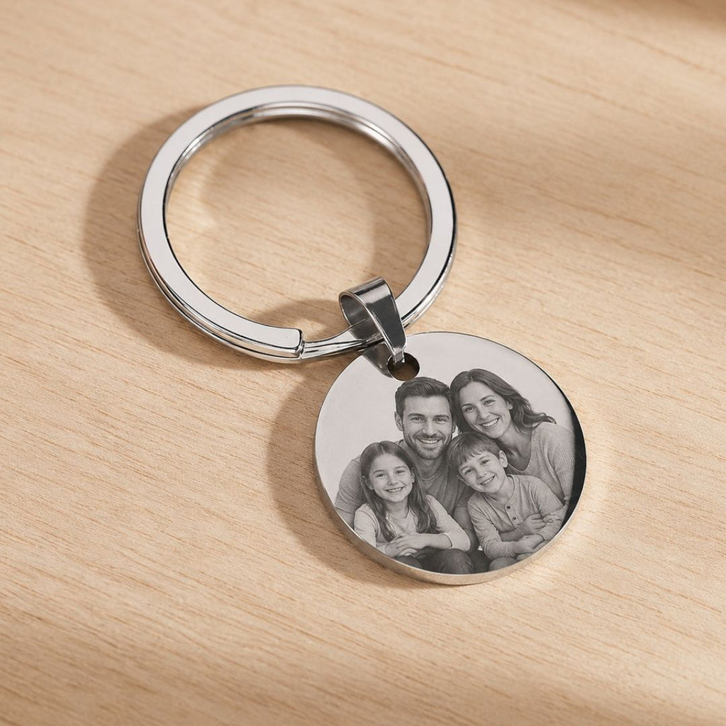 Llavero personalizado con foto para papá - Moroveta