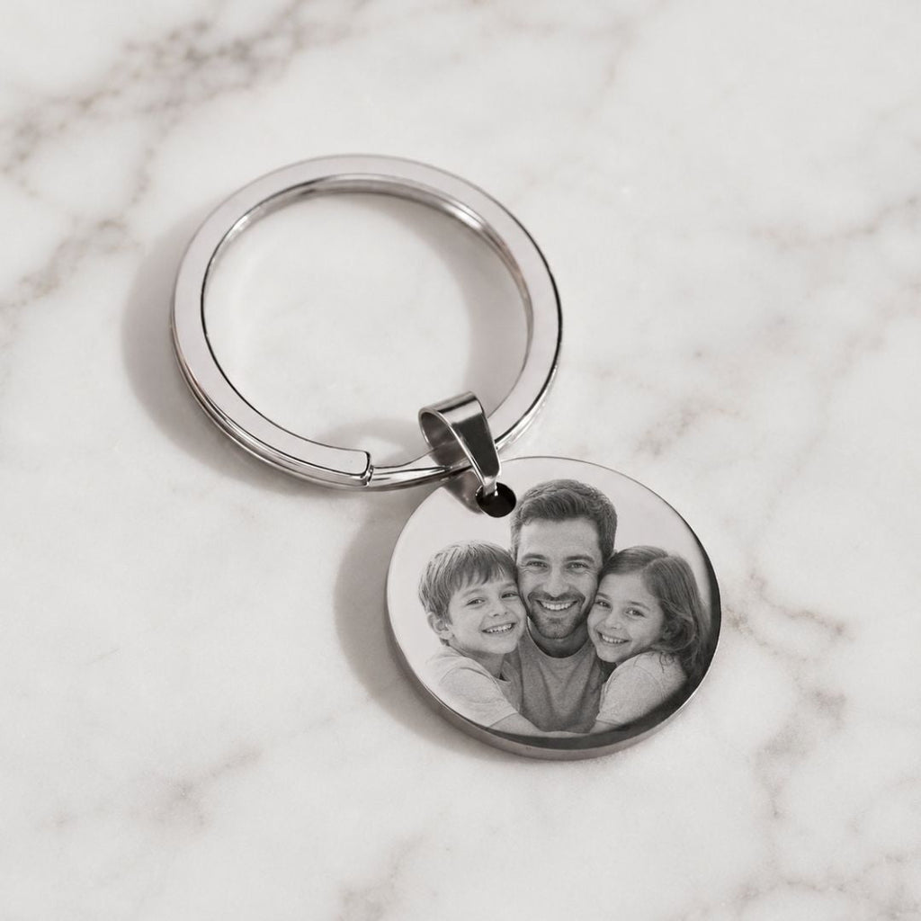 Llavero personalizado con foto para papá - Moroveta