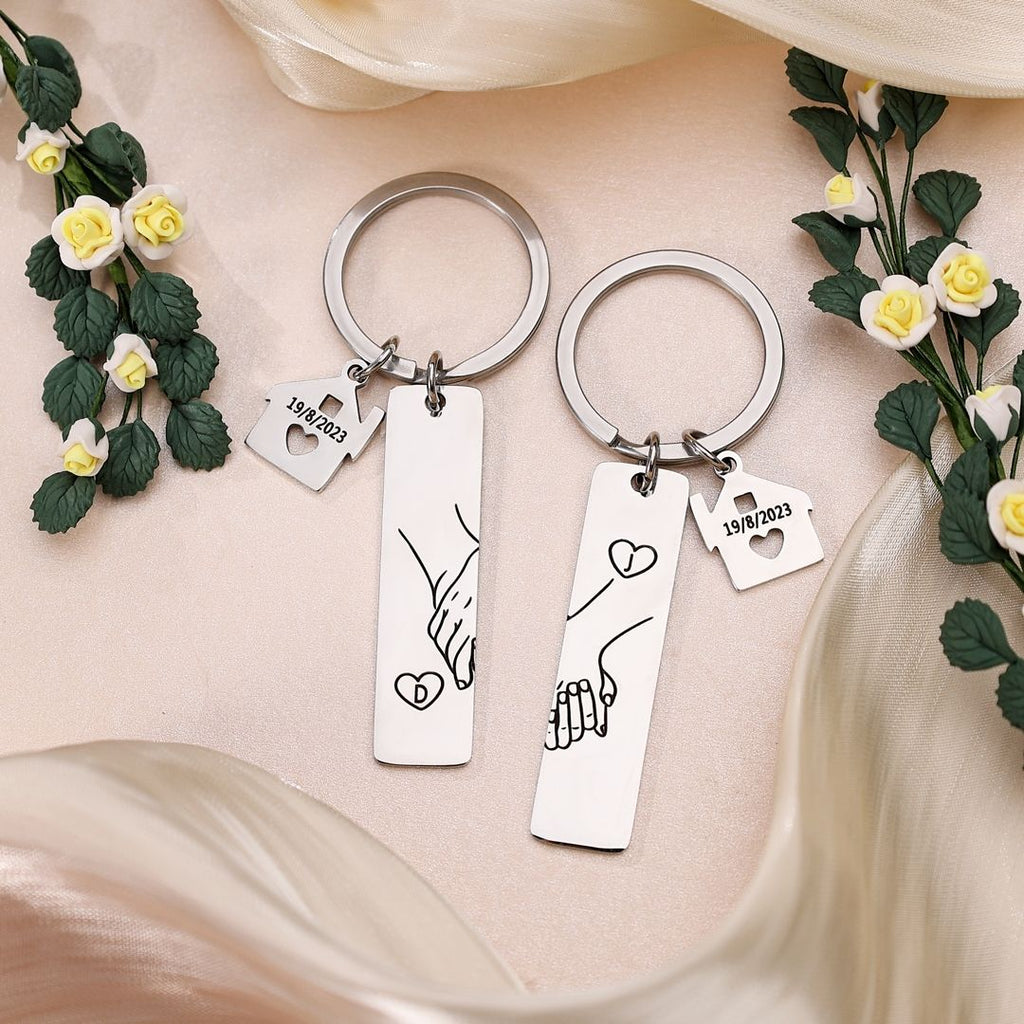 Llaveros para pareja personalizables - Moroveta