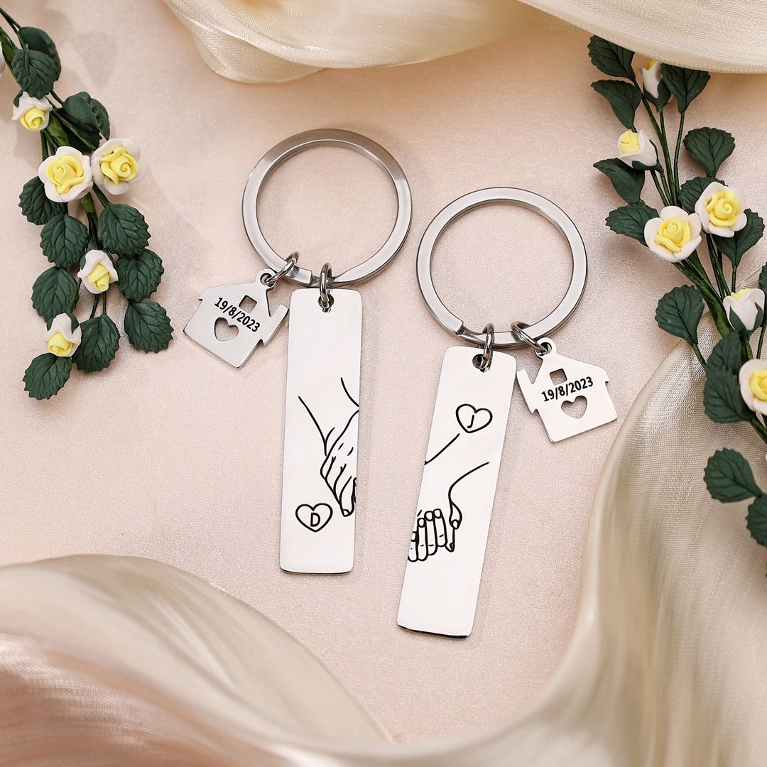 Llaveros para pareja personalizables - Moroveta