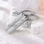 Llaveros para pareja personalizables - Moroveta