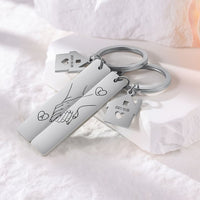 Llaveros para pareja personalizables - Moroveta
