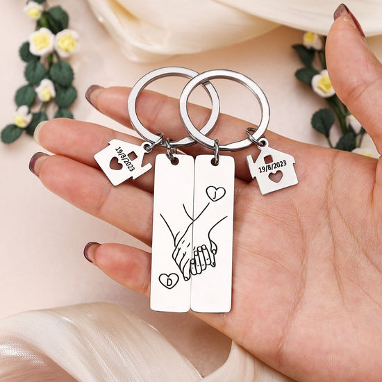 Llaveros para pareja personalizables - Moroveta