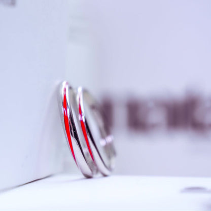 Par de anillos del Hilo Rojo del Destino - Moroveta