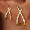 Par de aretes cruzados - Moroveta