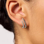 Par de aretes cruzados - Moroveta