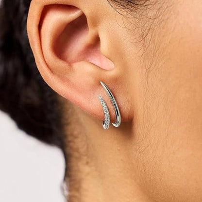 Par de aretes cruzados - Moroveta