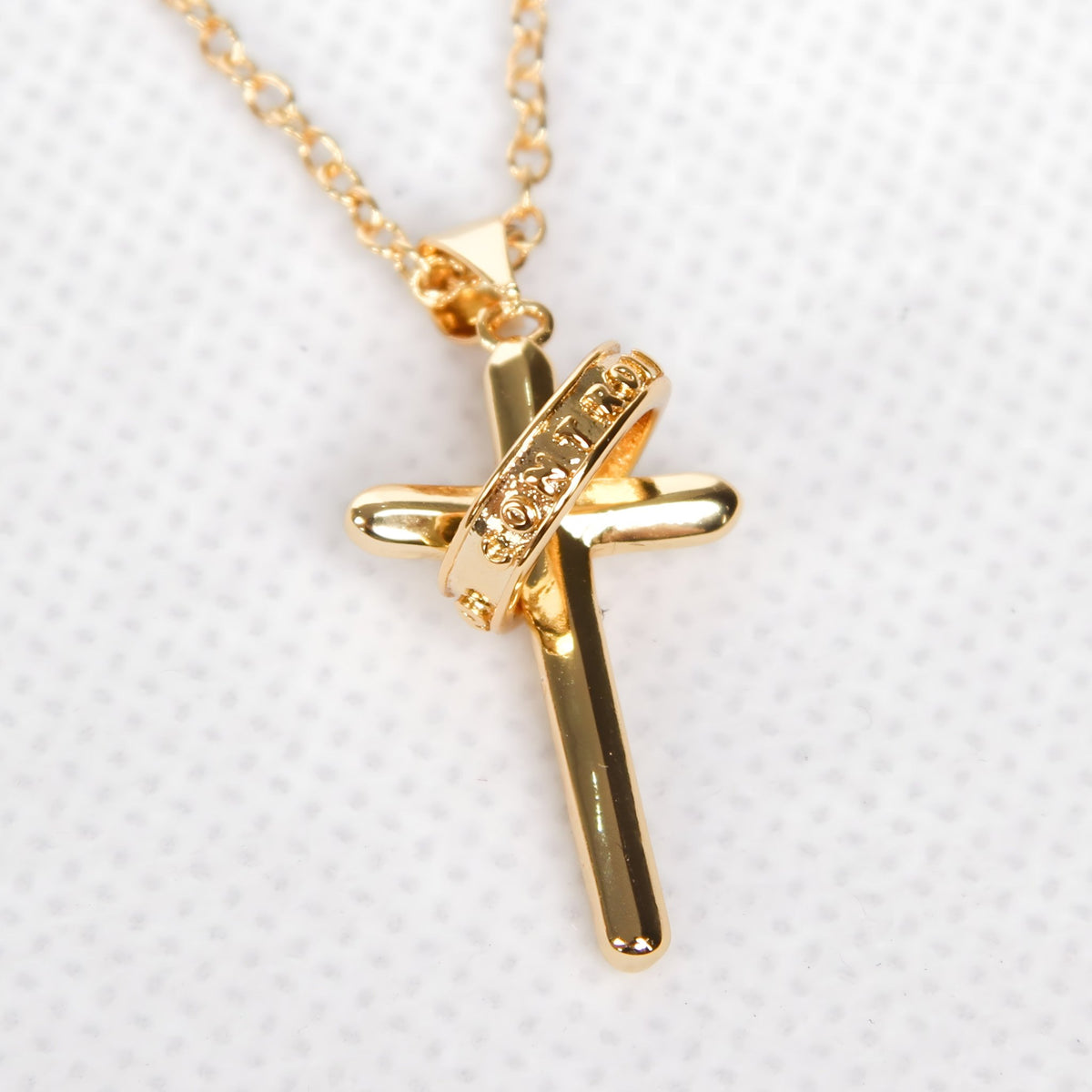 Para Mi Hijo – Collar Cruz Antiansiedad - Moroveta