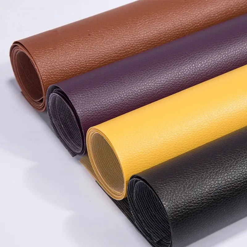 Parche de cuero PU autoadhesivo (30 x 138 cm) - Moroveta