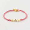 Pulsera ajustable con inicial - Moroveta