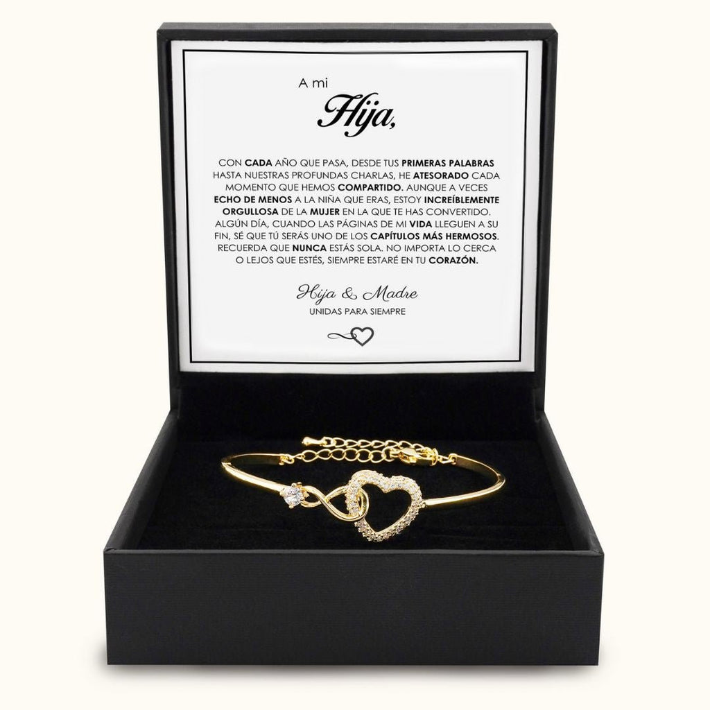 Pulsera amor eterno - A mi hija - Moroveta
