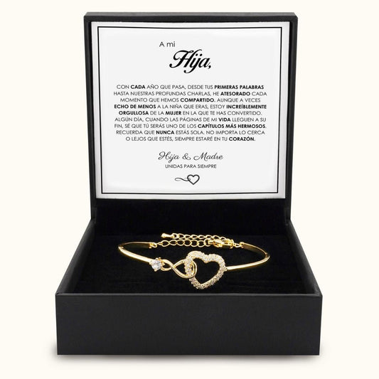 Pulsera amor eterno - A mi hija - Moroveta