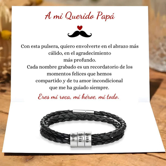 Pulsera amor paterno - A mi Padre - Moroveta