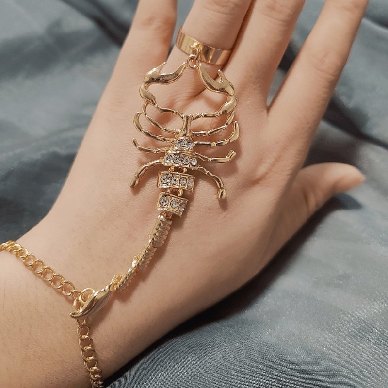 Pulsera + anillo Escorpión del poder - Moroveta