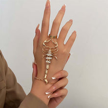 Cargar imagen en el visor de la galería, Pulsera + anillo Escorpión del poder - Moroveta