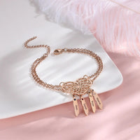 Pulsera atrapasueños corazón personalizable - Moroveta