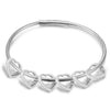 Pulsera con colgantes de corazón personalizados con nombres - Moroveta