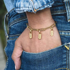 Pulsera con dijes personalizados - Moroveta