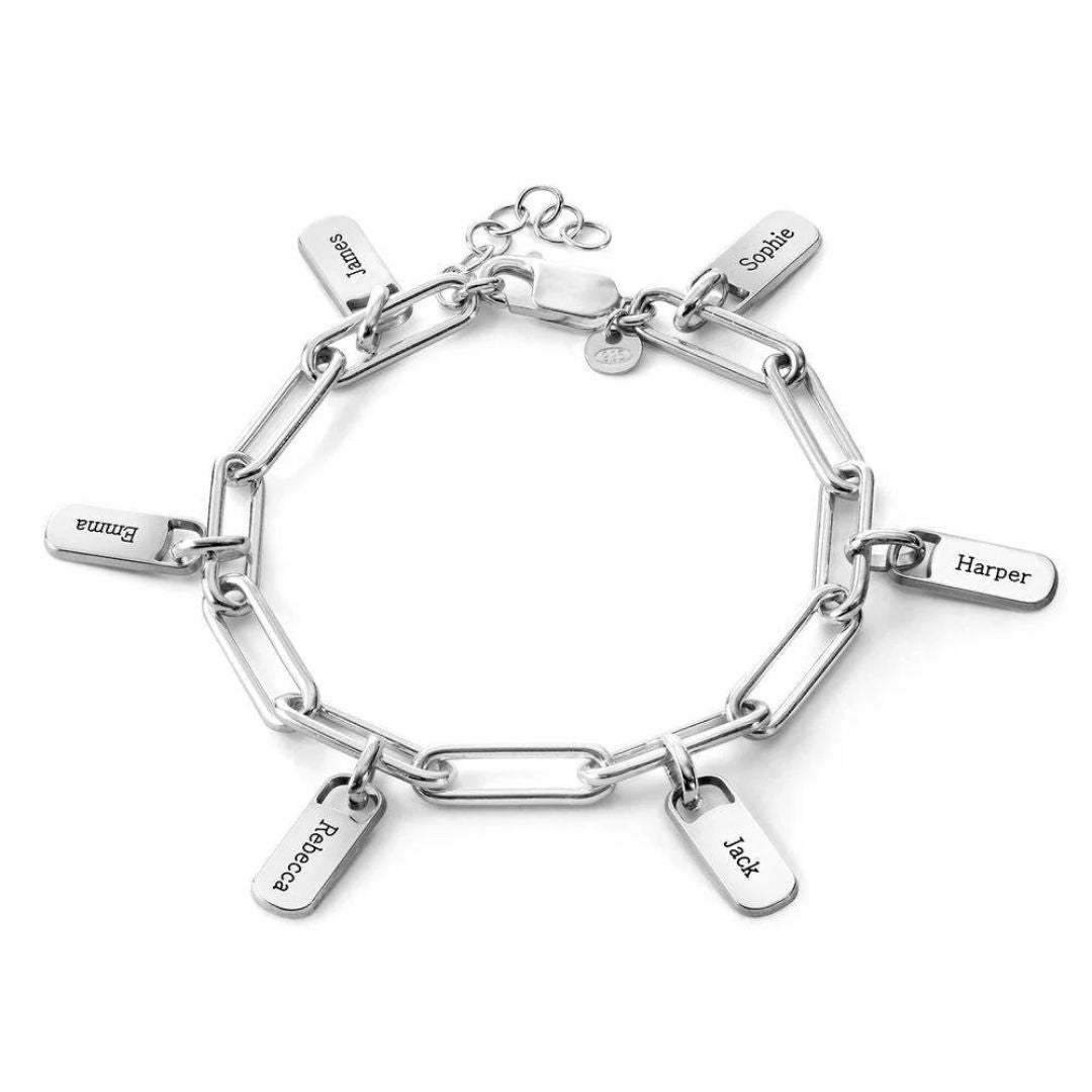 Pulsera con dijes personalizados - Moroveta