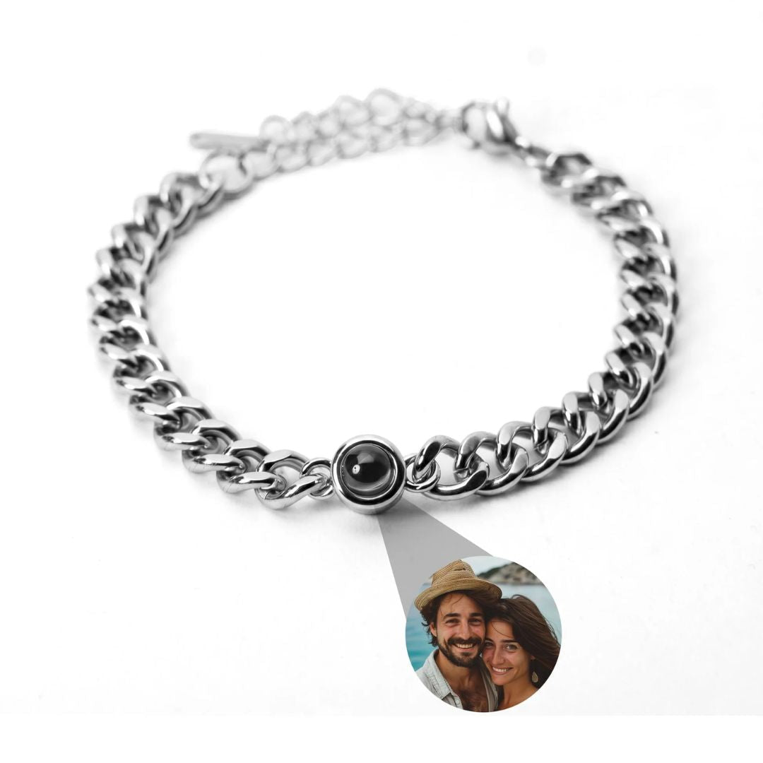 Pulsera con foto personalizada proyectable - Moroveta