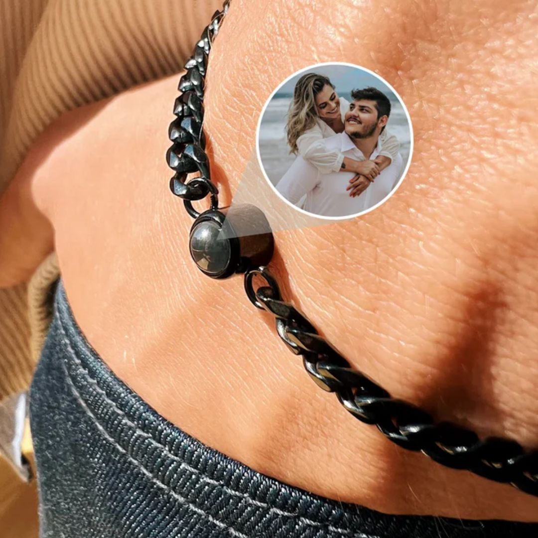 Pulsera con foto personalizada proyectable - Moroveta