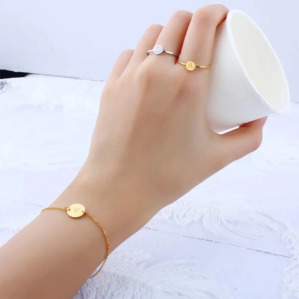 Pulsera con inicial - Moroveta