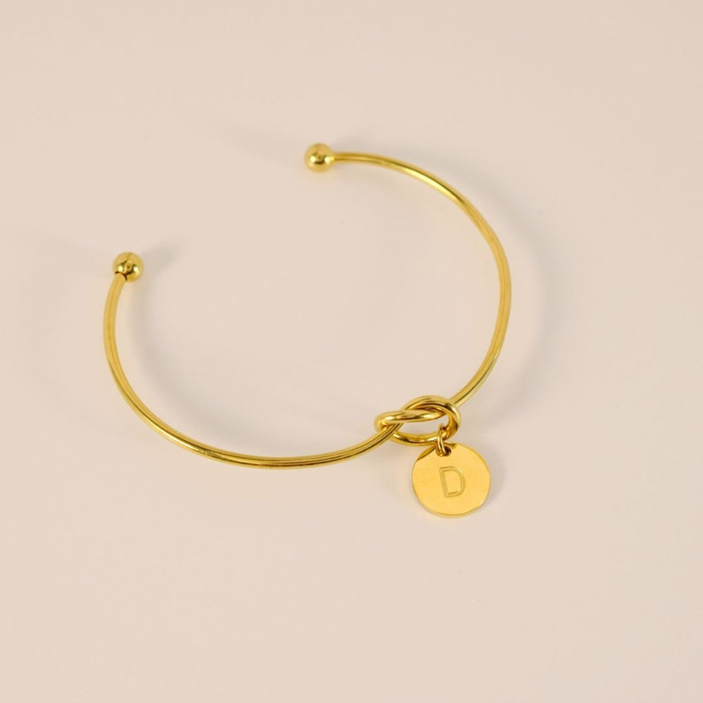 Pulsera con inicial personalizable - Moroveta