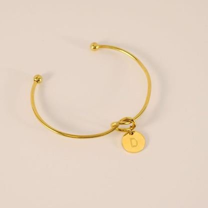 Pulsera con inicial personalizable - Moroveta