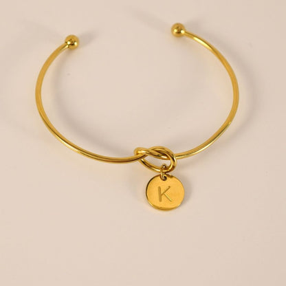 Pulsera con inicial personalizable - Moroveta