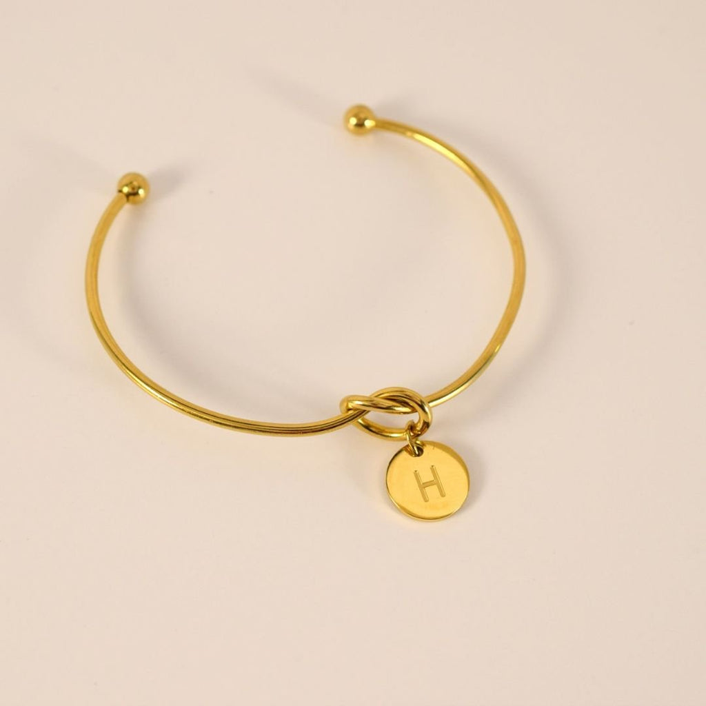 Pulsera con inicial personalizable - Moroveta
