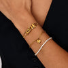 Pulsera con nombre Bubble - Moroveta