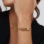 Pulsera con nombre Bubble - Moroveta