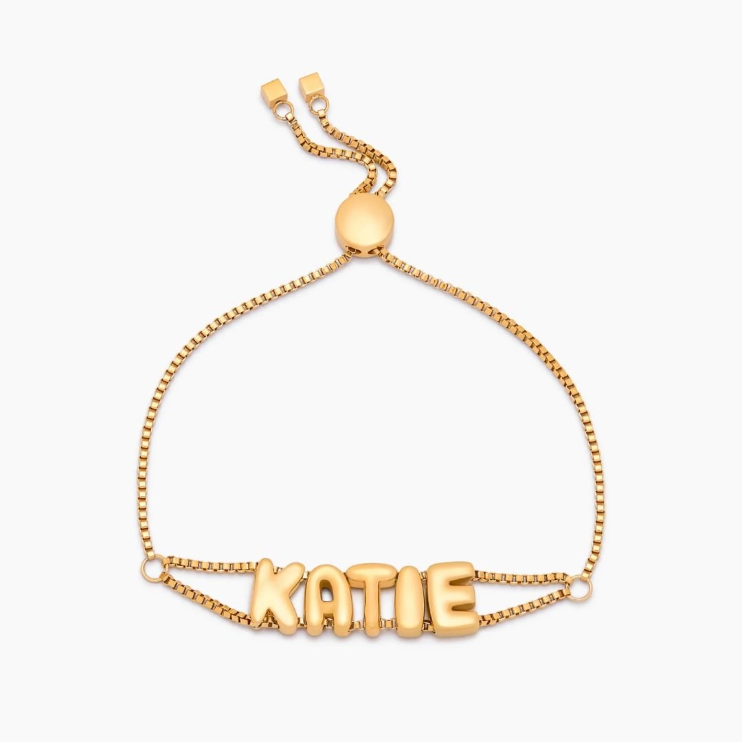 Pulsera con nombre Bubble - Moroveta