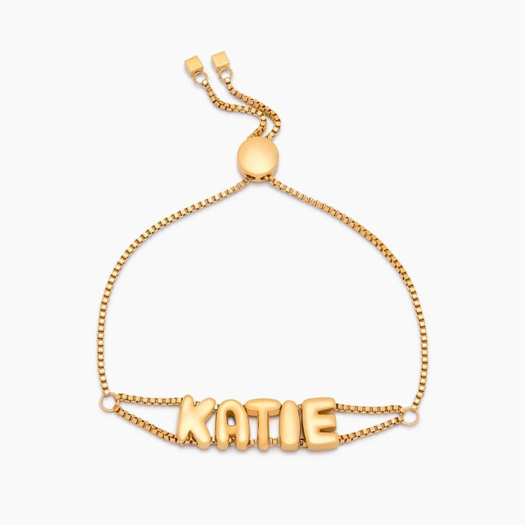 Pulsera con nombre Bubble - Moroveta