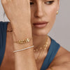 Pulsera con nombre Bubble - Moroveta