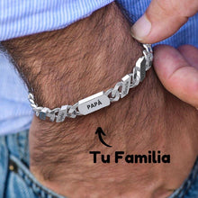 Cargar imagen en el visor de la galería, Pulsera con nombres para papá - Moroveta