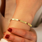 Pulsera con nombres personalizados - Moroveta