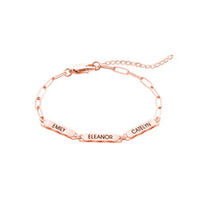 Cargar imagen en el visor de la galería, Pulsera con nombres personalizados - Moroveta