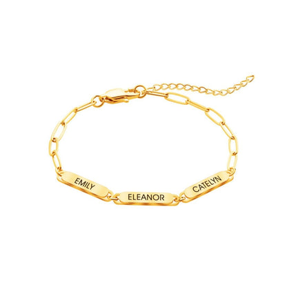 Pulsera con nombres personalizados - Moroveta