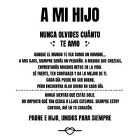 Pulsera con nudo infinito personalizable – A mi hijo - Moroveta