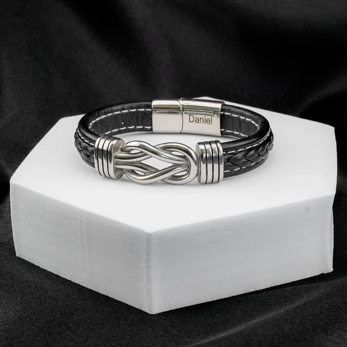 Pulsera con nudo infinito personalizable – A mi hijo - Moroveta